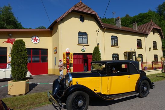 Club Hotchkiss Rallye national 2017 dans les Vosges: passé industriel et thermalisme